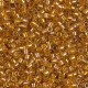 Miyuki delica Beads 11/0 - Transparent Lined Topaz ab DB-65